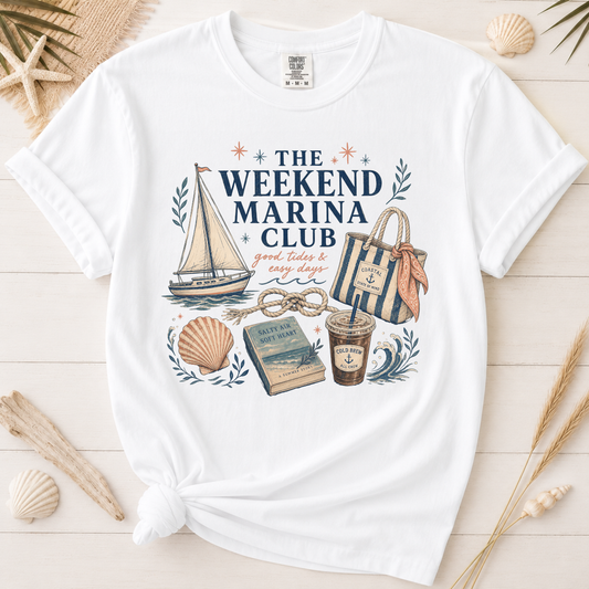 Weekend Marina Club Graphic Tee