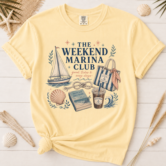 Weekend Marina Club Graphic Tee