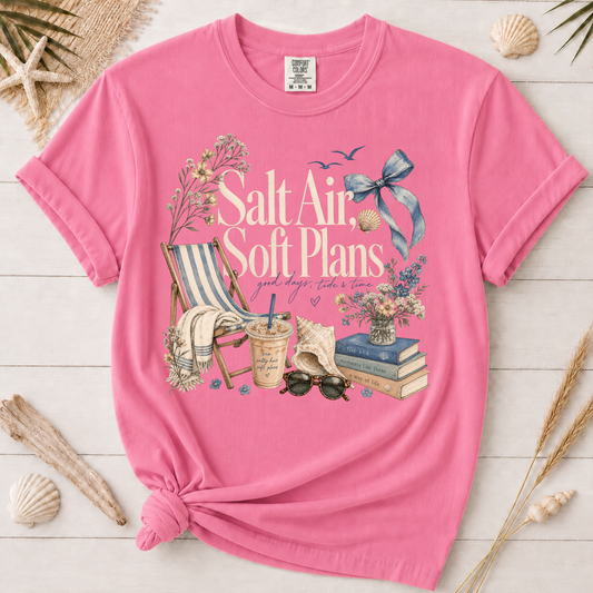 Salt Air, Soft Plans Graphic Tee