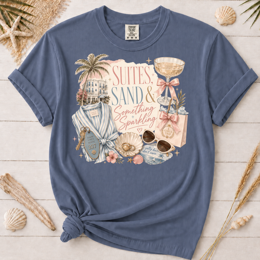 Suites, Sand & Something Sparkling Graphic Tee