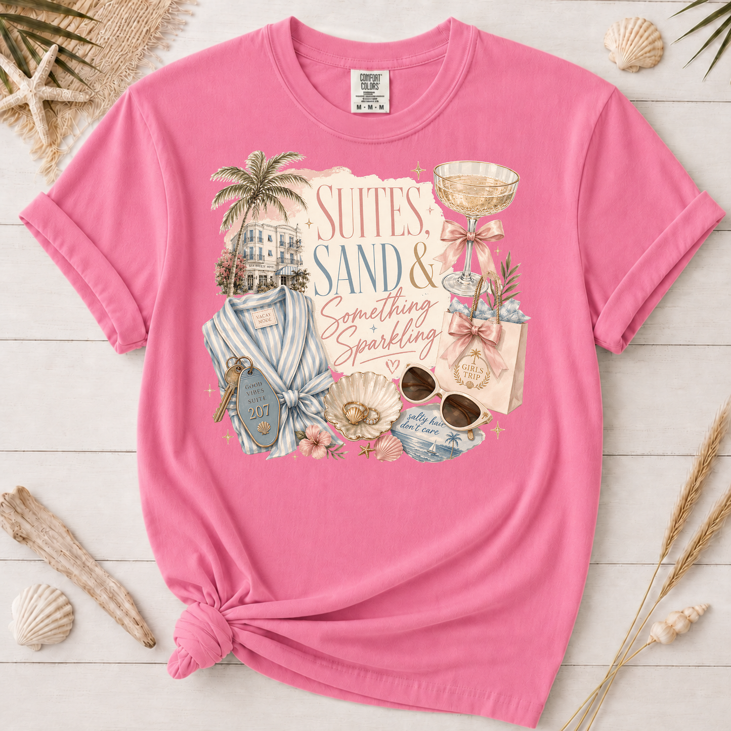 Suites, Sand & Something Sparkling Graphic Tee