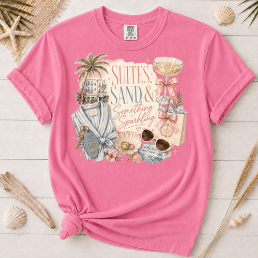 Suites, Sand & Something Sparkling Graphic Tee