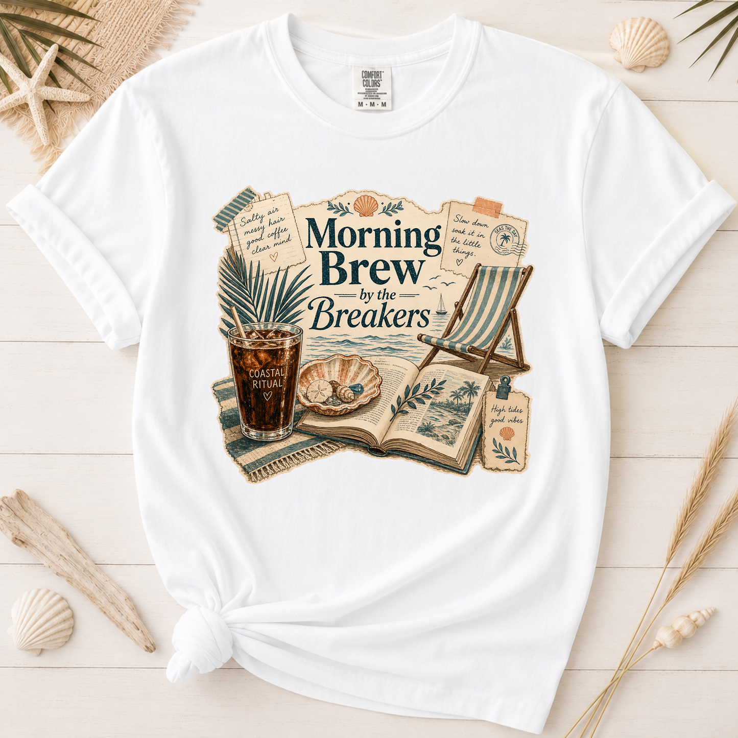 Morning Brew by the Breakers Graphic Tee