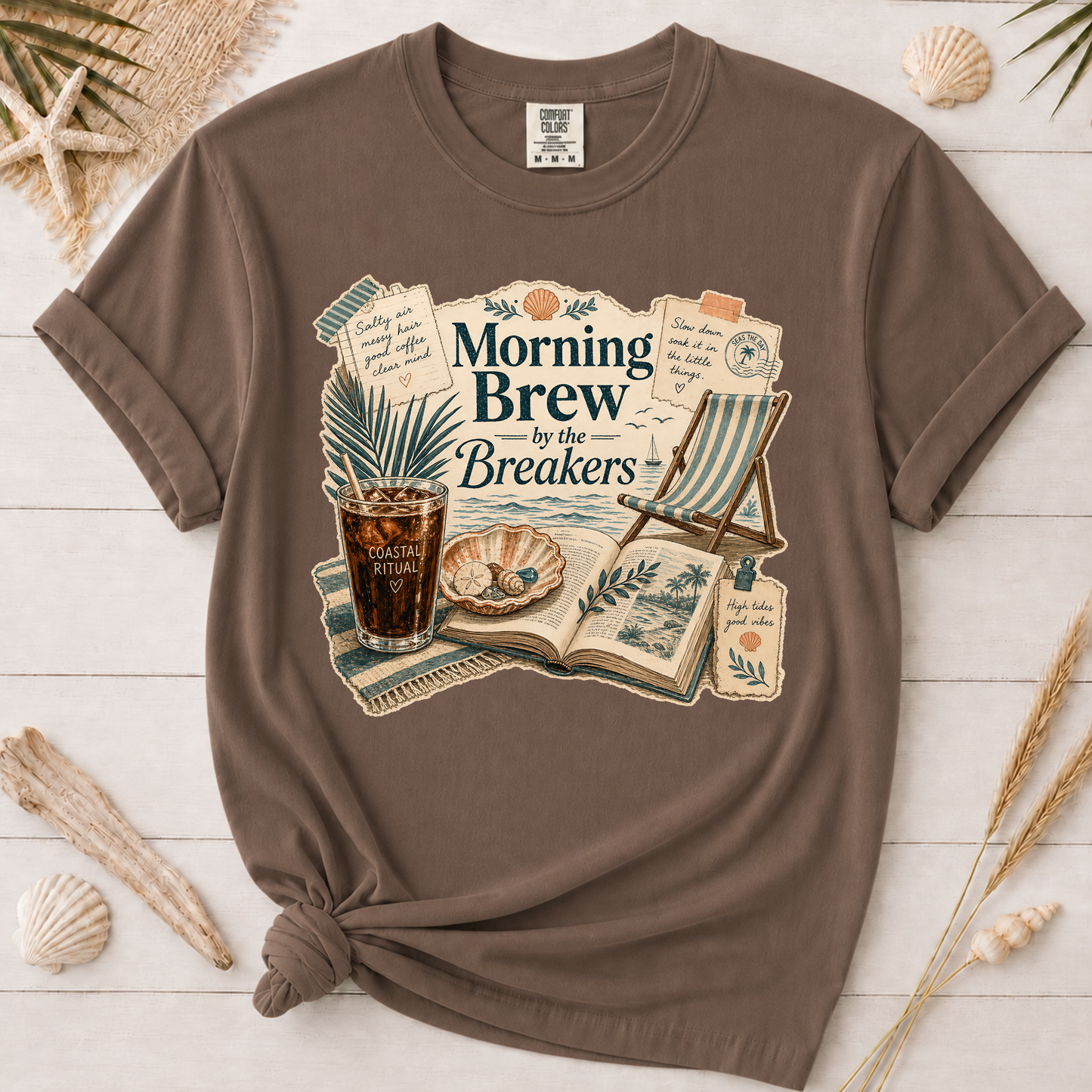 Morning Brew by the Breakers Graphic Tee