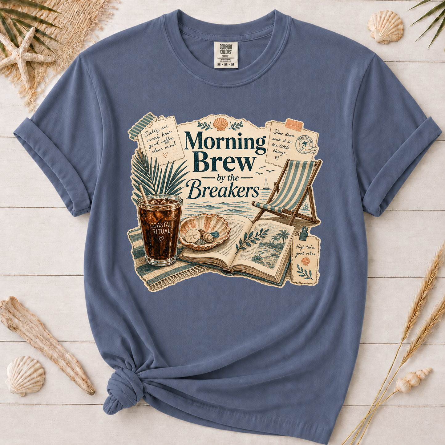 Morning Brew by the Breakers Graphic Tee