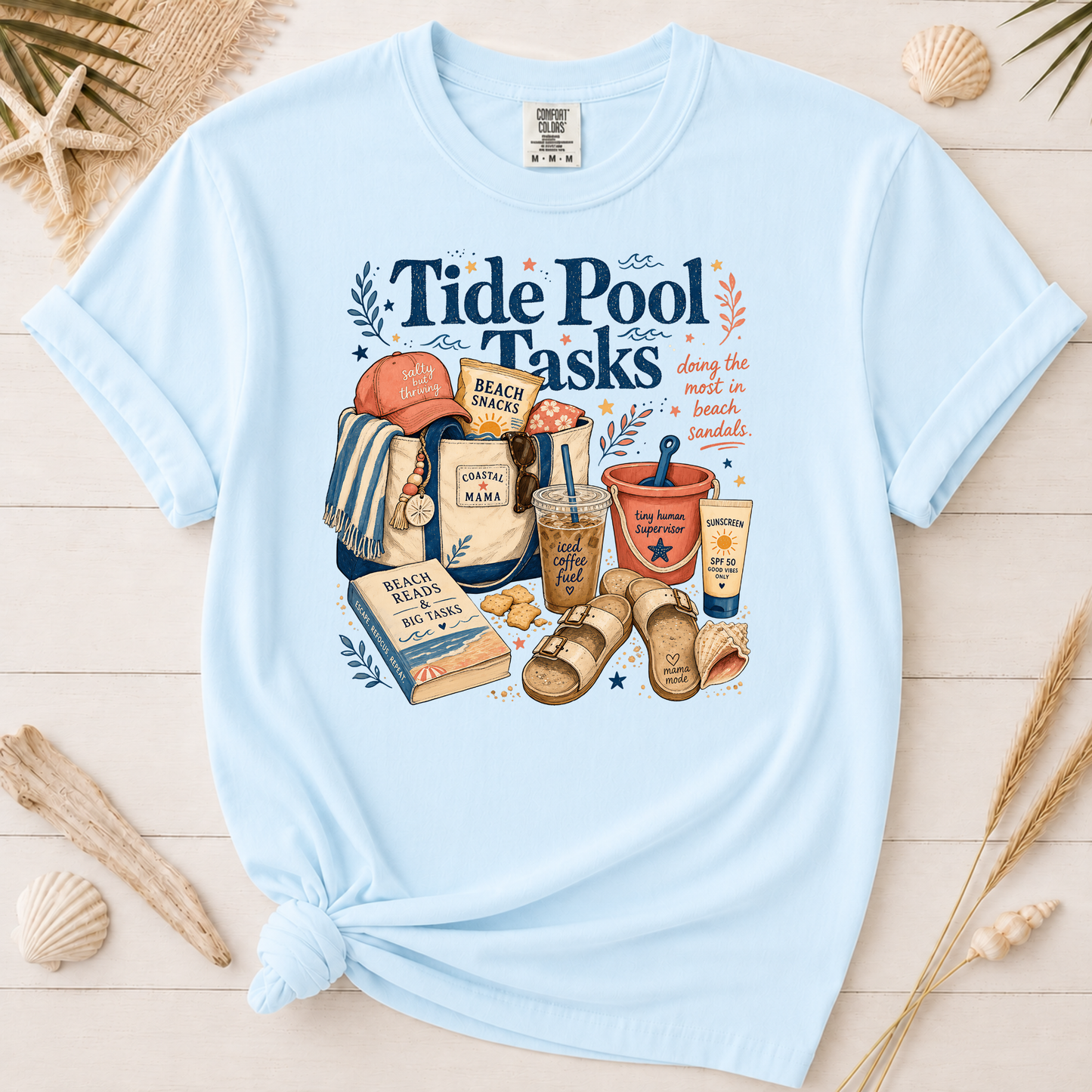 Tide Pool Tasks Graphic Tee