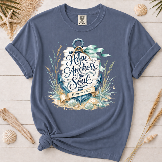 Hope Anchors the Soul Graphic Tee