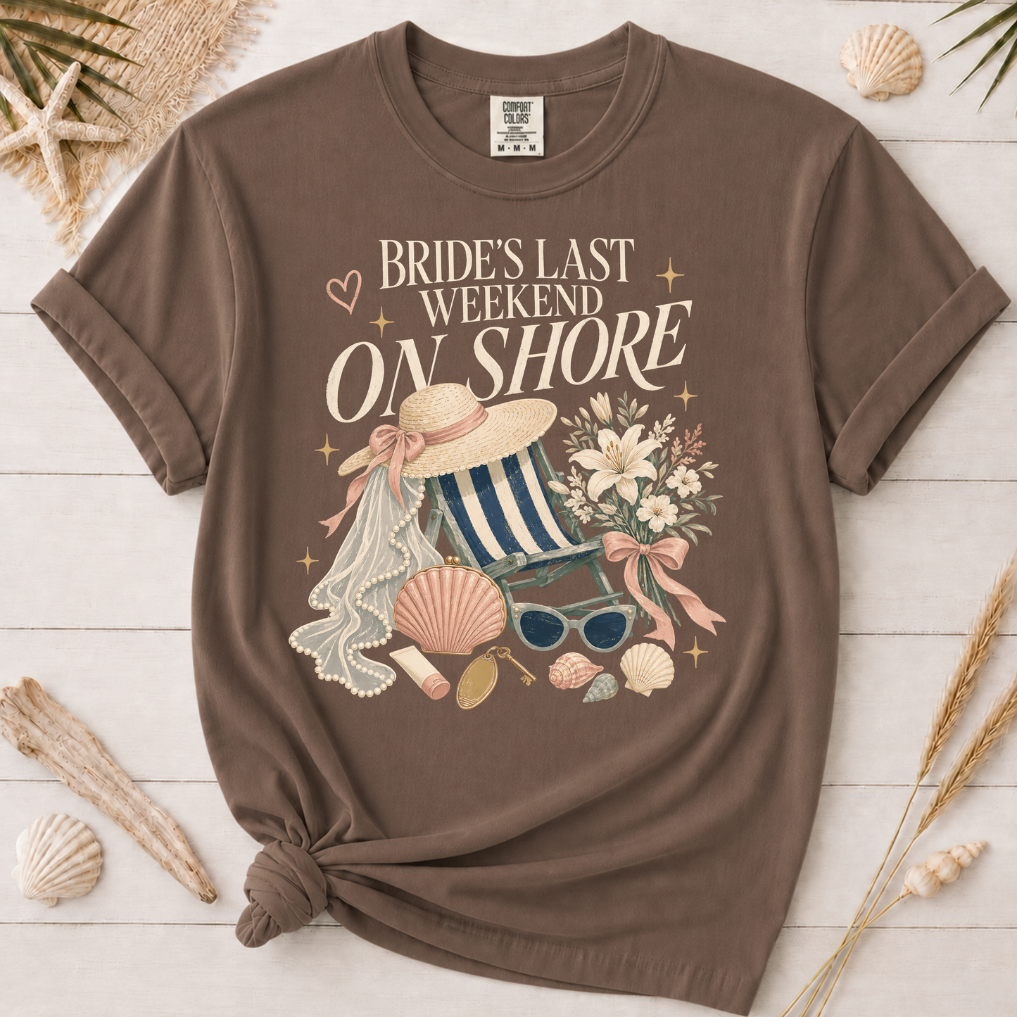 Bride’s Last Weekend on Shore Graphic Tee