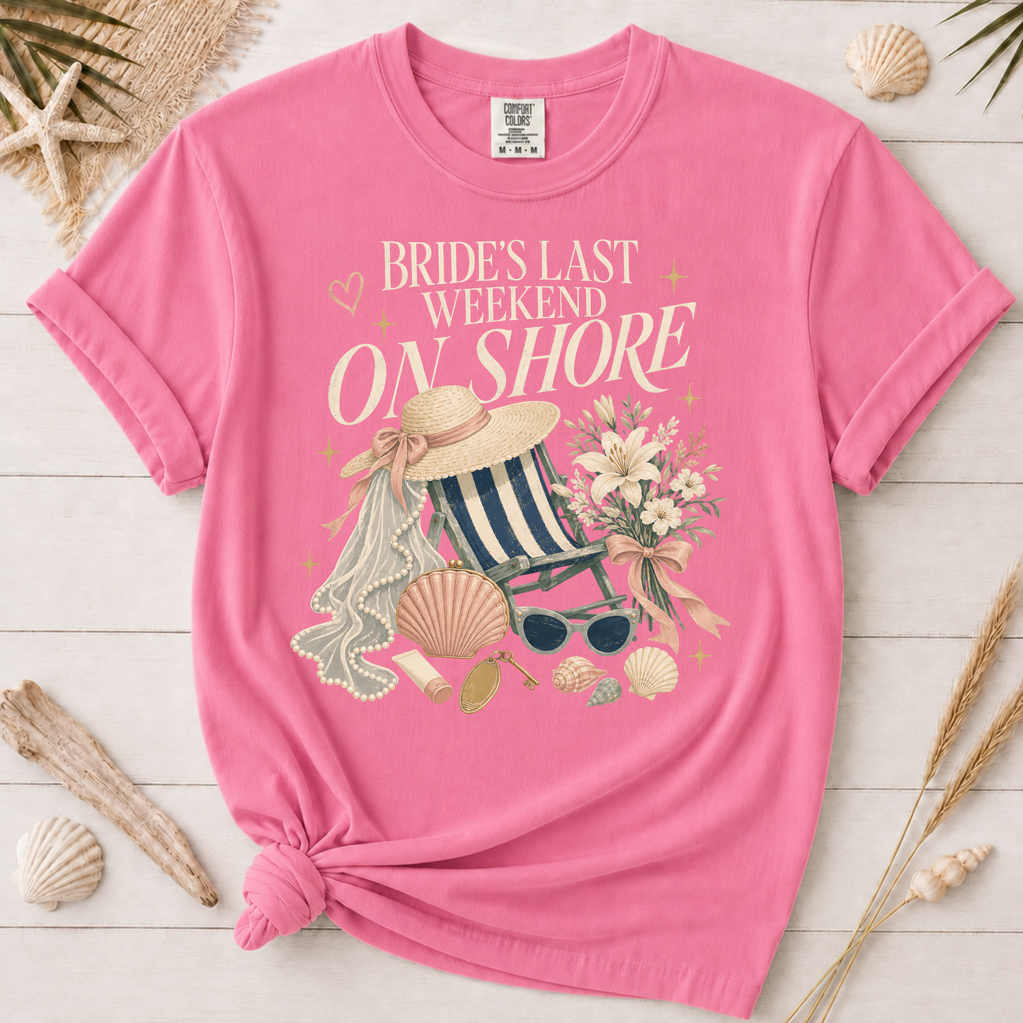 Bride’s Last Weekend on Shore Graphic Tee