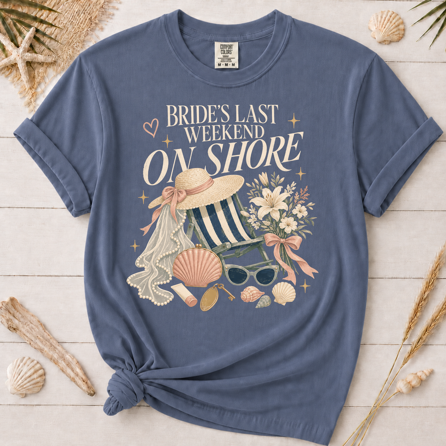 Bride’s Last Weekend on Shore Graphic Tee