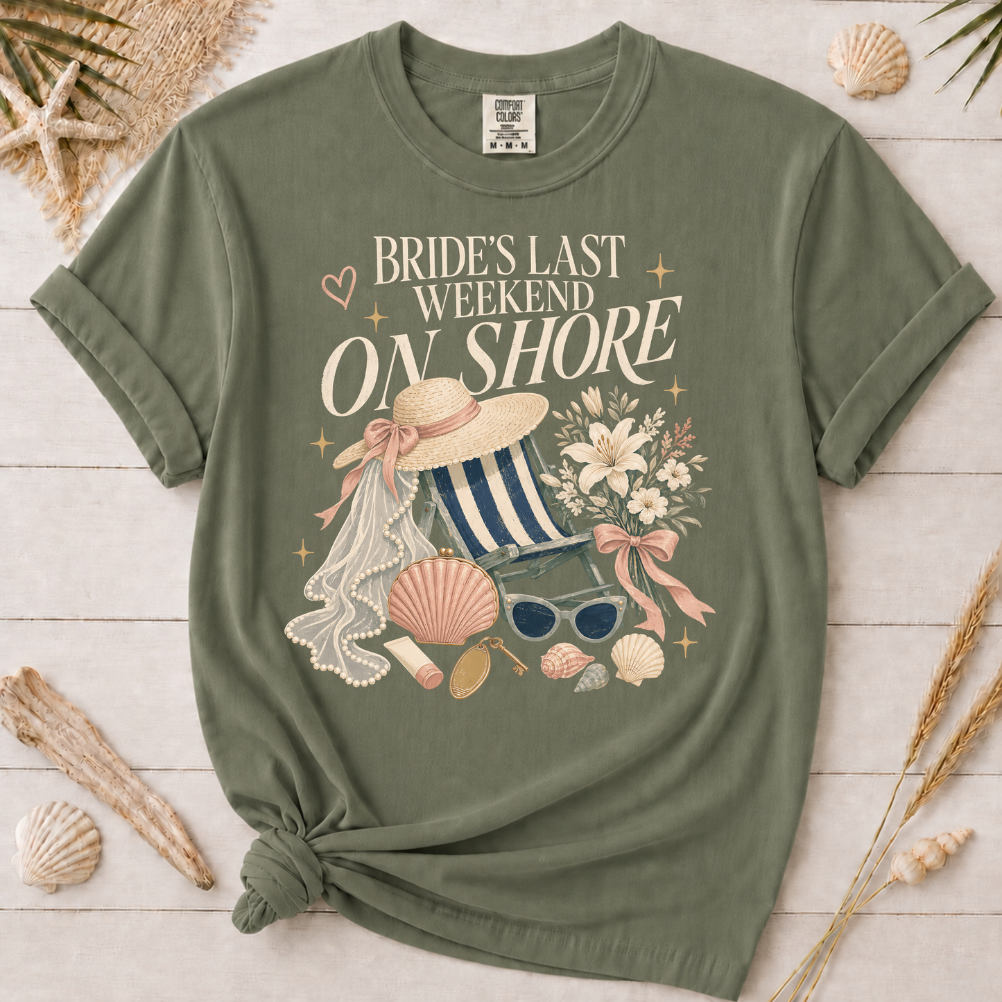 Bride’s Last Weekend on Shore Graphic Tee