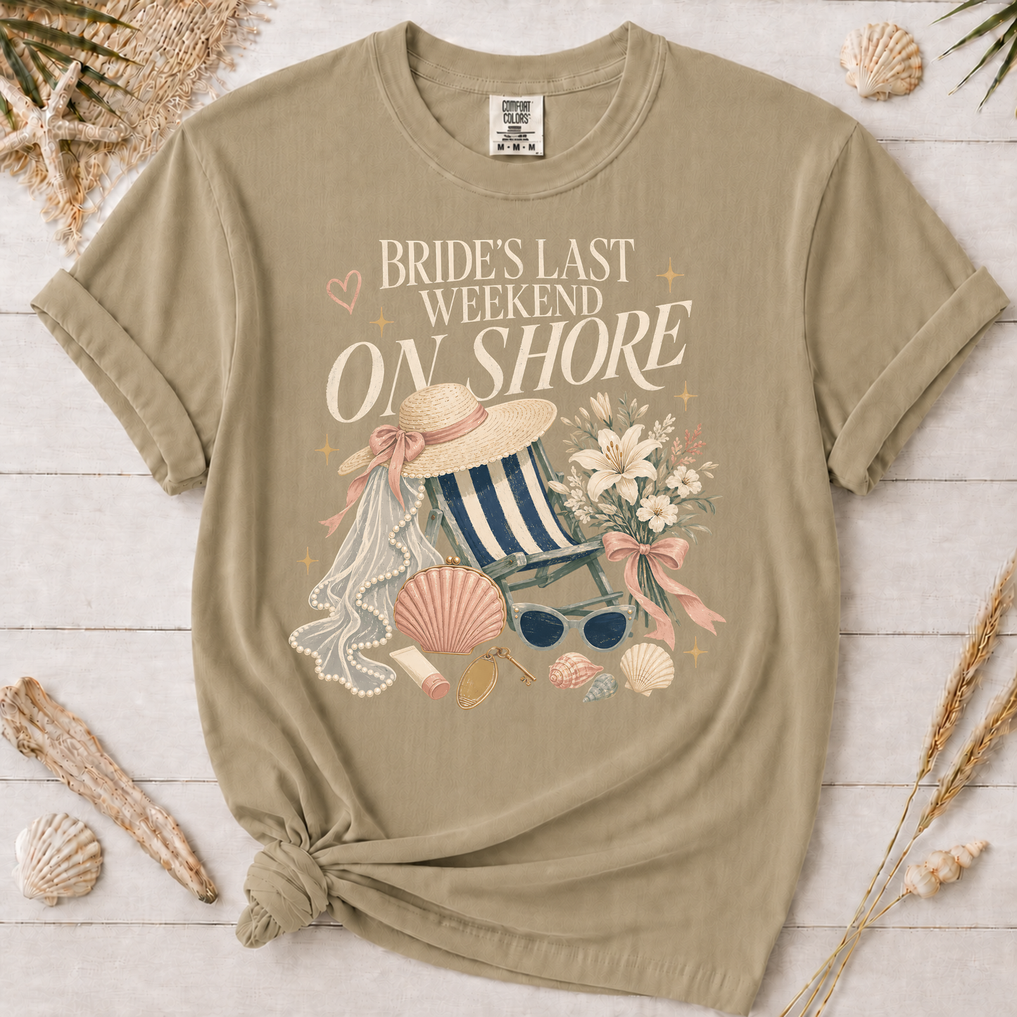 Bride’s Last Weekend on Shore Graphic Tee