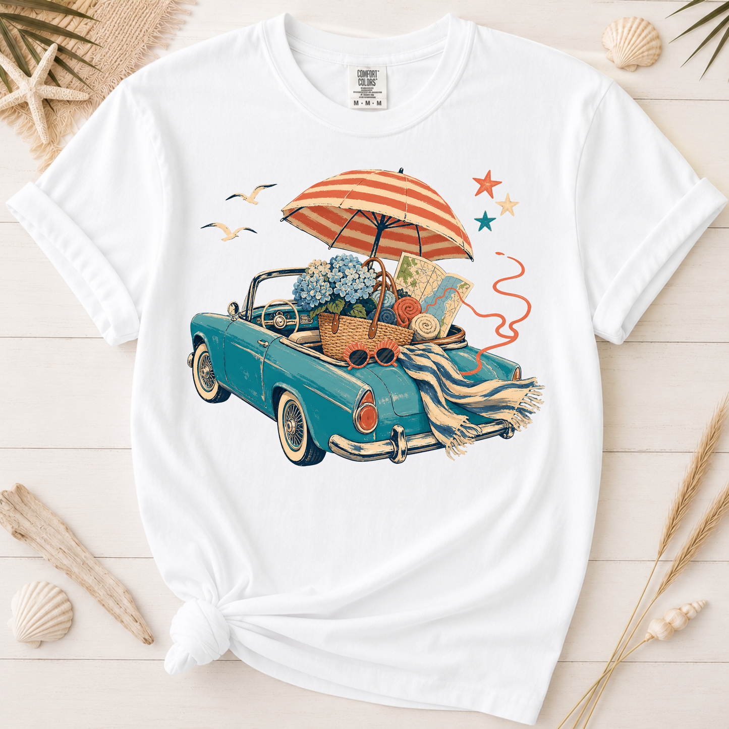 Coastal Weekend Road Trip Graphic Tee