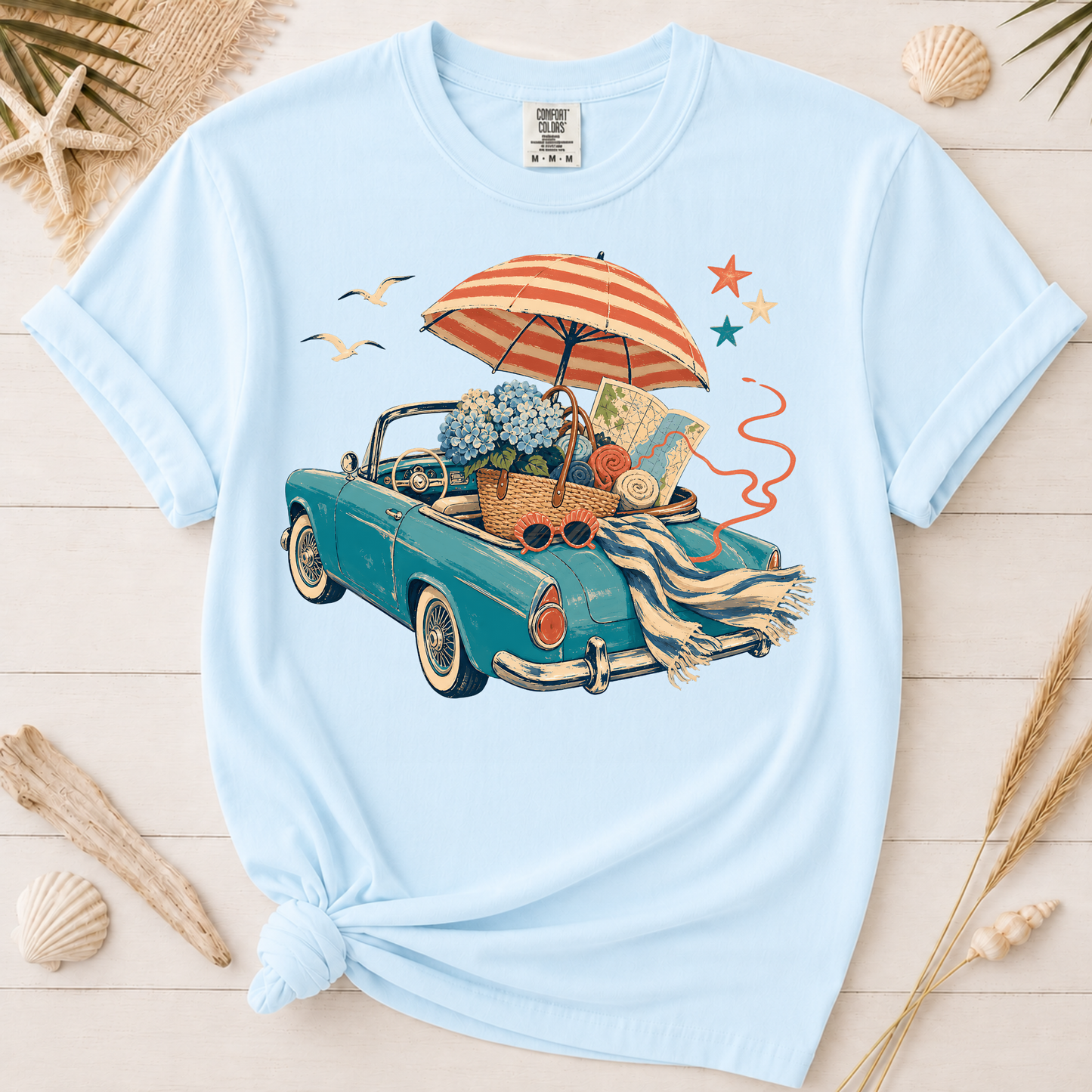 Coastal Weekend Road Trip Graphic Tee