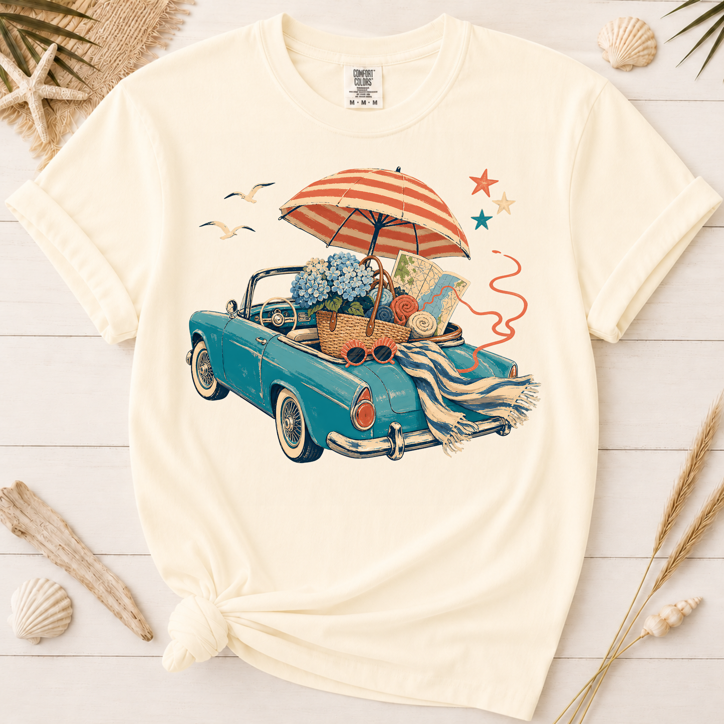 Coastal Weekend Road Trip Graphic Tee