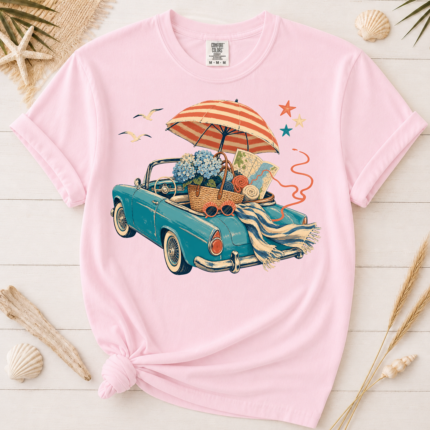 Coastal Weekend Road Trip Graphic Tee