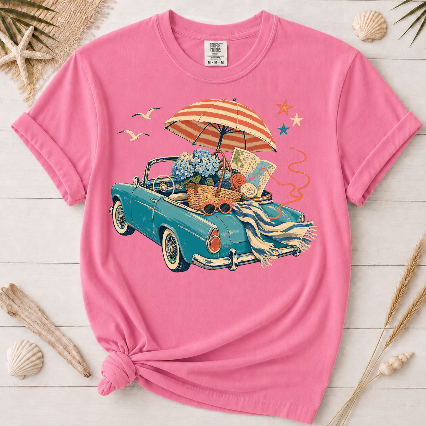 Coastal Weekend Road Trip Graphic Tee