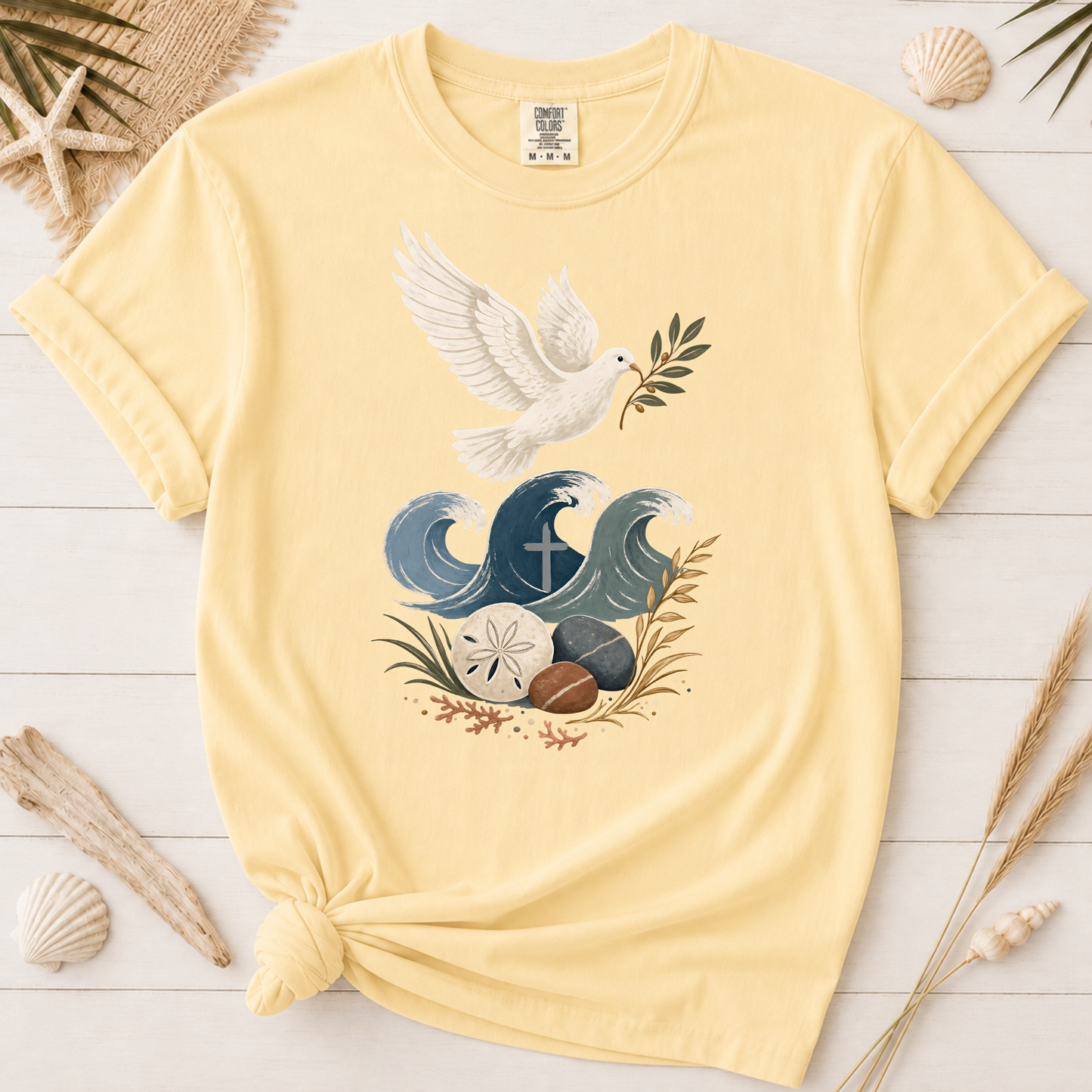 Coastal Dove Faith Graphic Tee