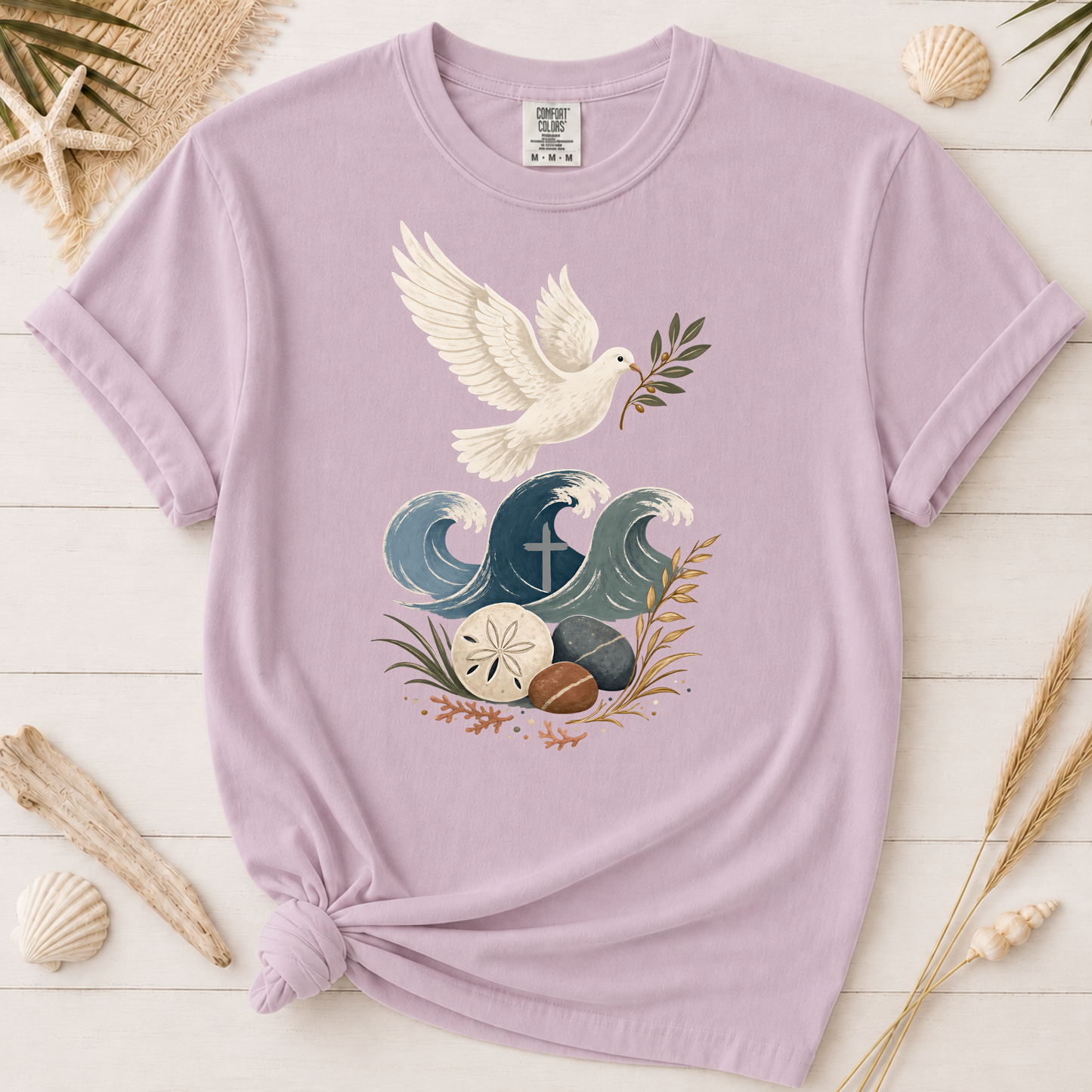 Coastal Dove Faith Graphic Tee