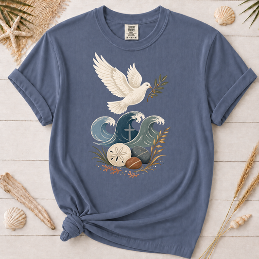Coastal Dove Faith Graphic Tee