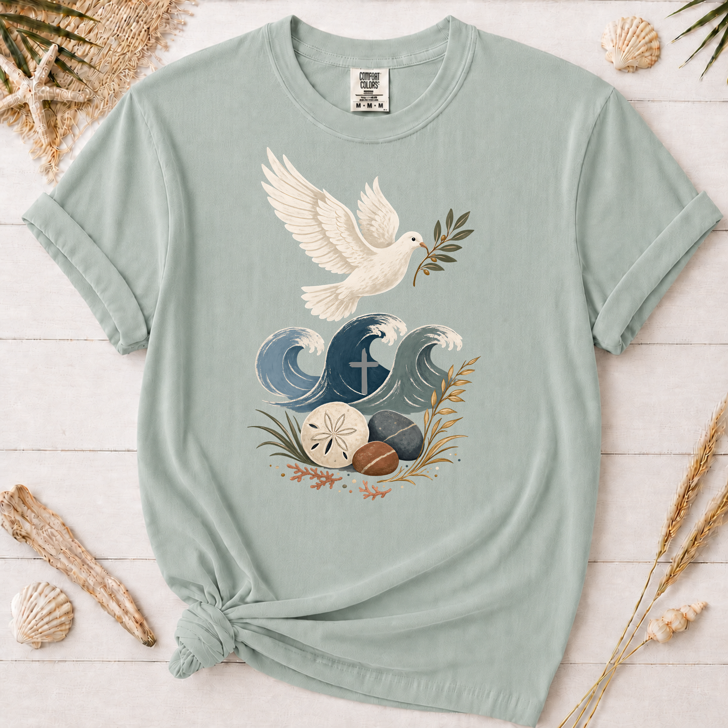Coastal Dove Faith Graphic Tee