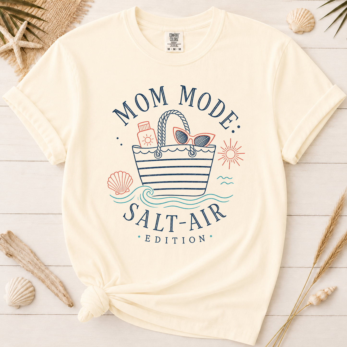 Salt Air Edition Coastal Mom Graphic Tee