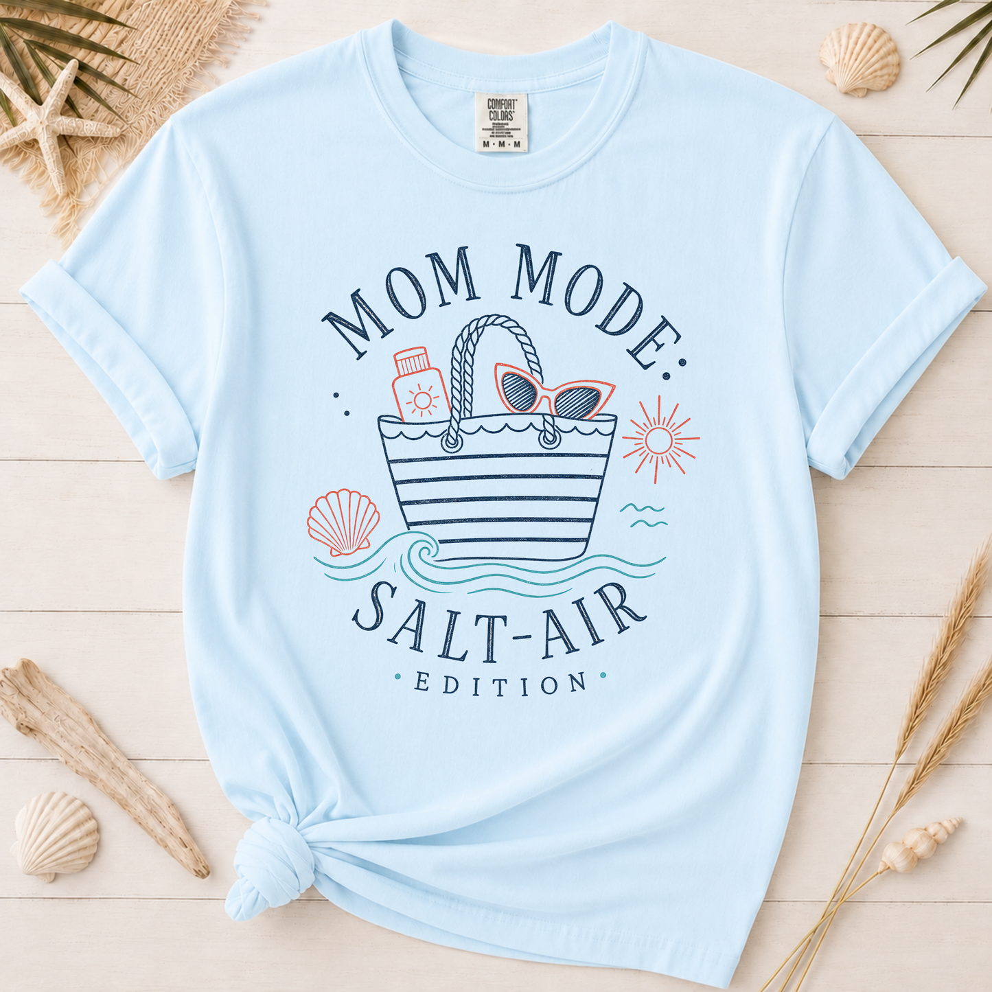 Salt Air Edition Coastal Mom Graphic Tee