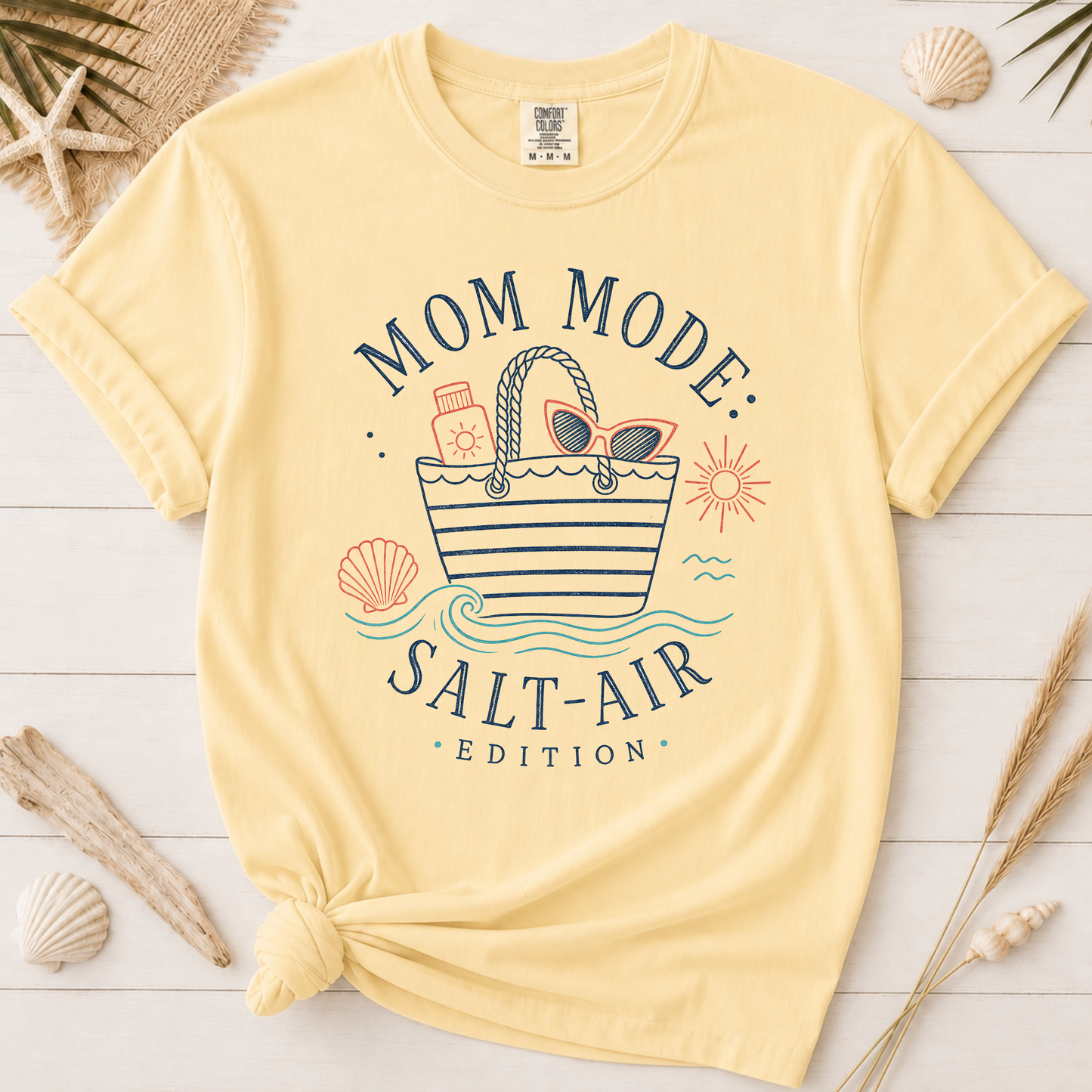 Salt Air Edition Coastal Mom Graphic Tee