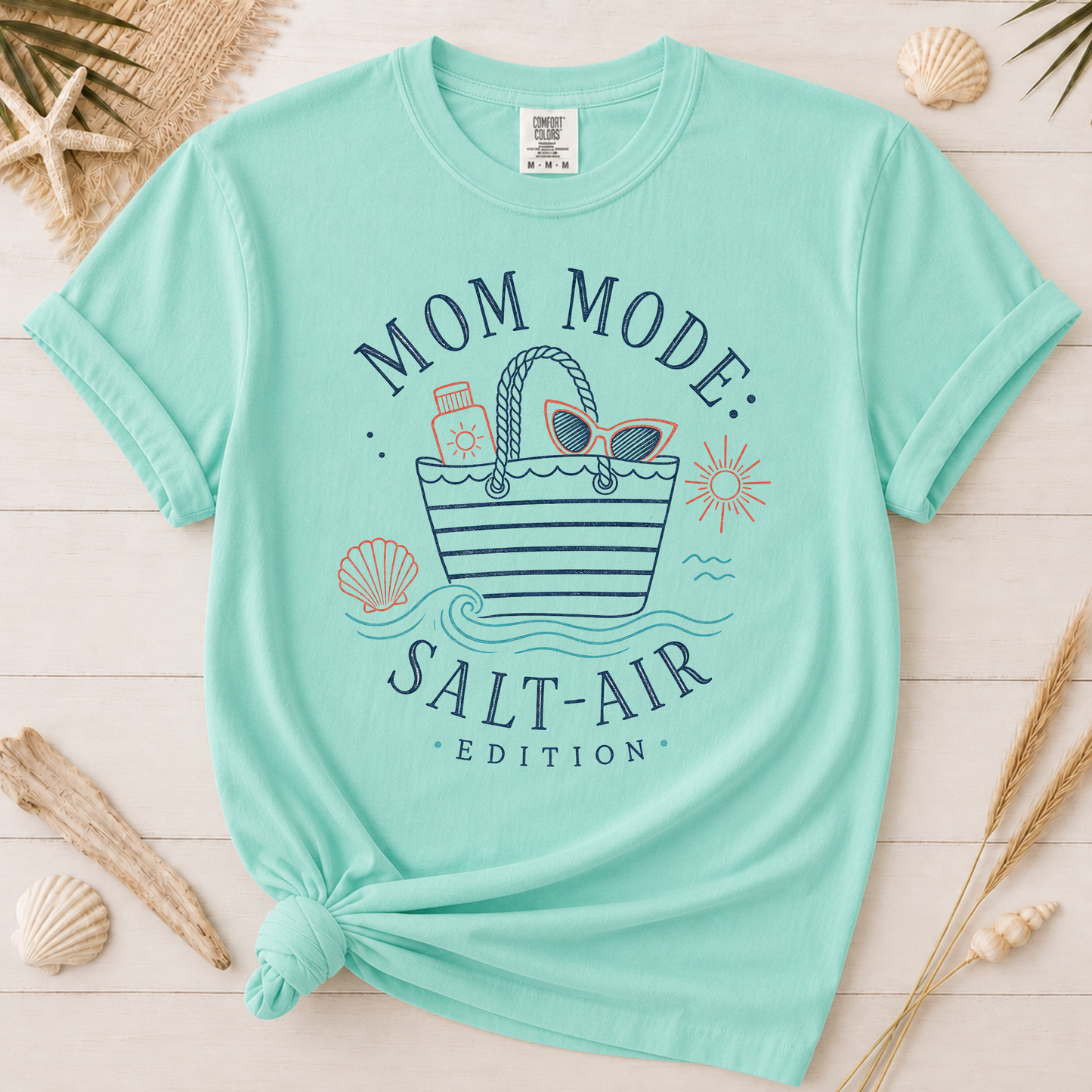 Salt Air Edition Coastal Mom Graphic Tee