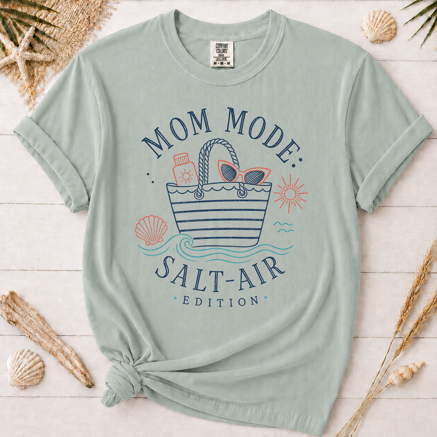 Salt Air Edition Coastal Mom Graphic Tee
