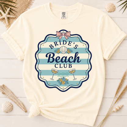 Bride's Beach Club Bachelorette Beach Party Graphic Tee