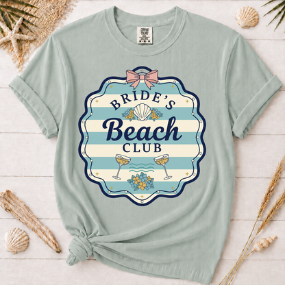 Bride's Beach Club Bachelorette Beach Party Graphic Tee