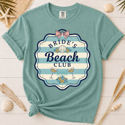 Bride's Beach Club Bachelorette Beach Party Graphic Tee