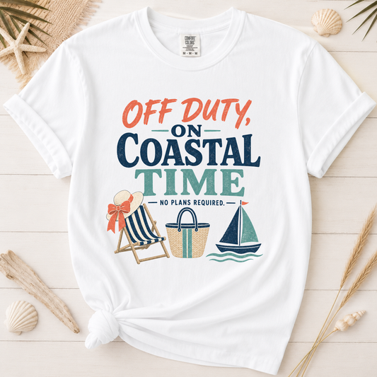 Off Duty on Coastal Time Girls’ Weekend Graphic Tee