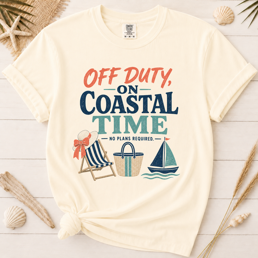 Off Duty on Coastal Time Girls’ Weekend Graphic Tee