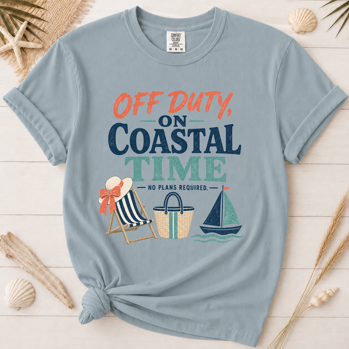 Off Duty on Coastal Time Girls’ Weekend Graphic Tee