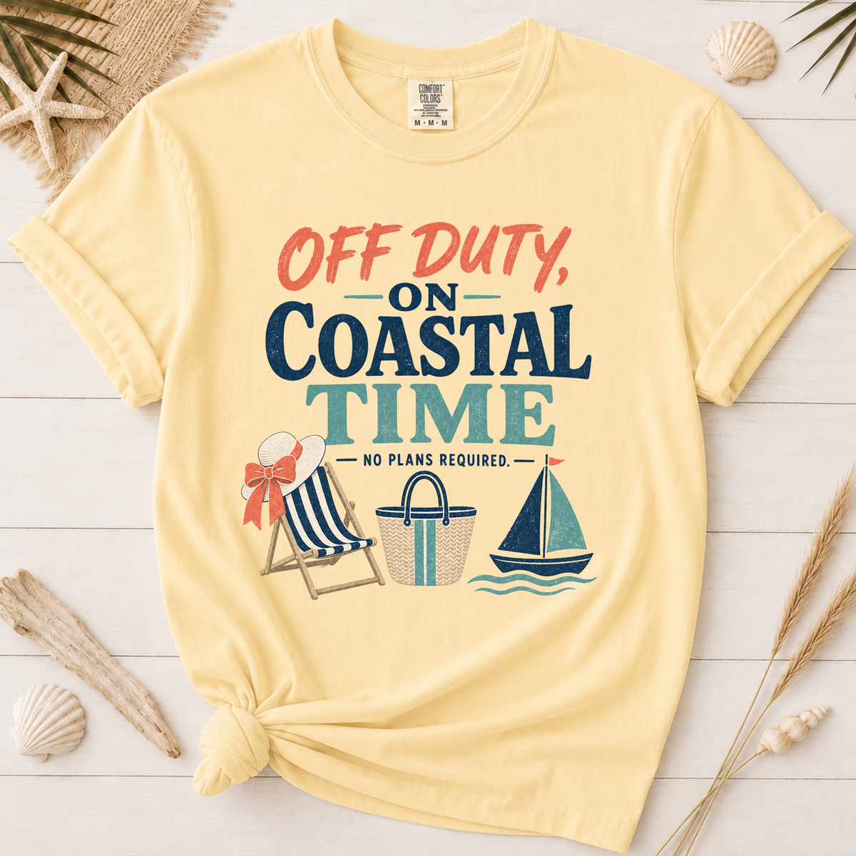 Off Duty on Coastal Time Girls’ Weekend Graphic Tee