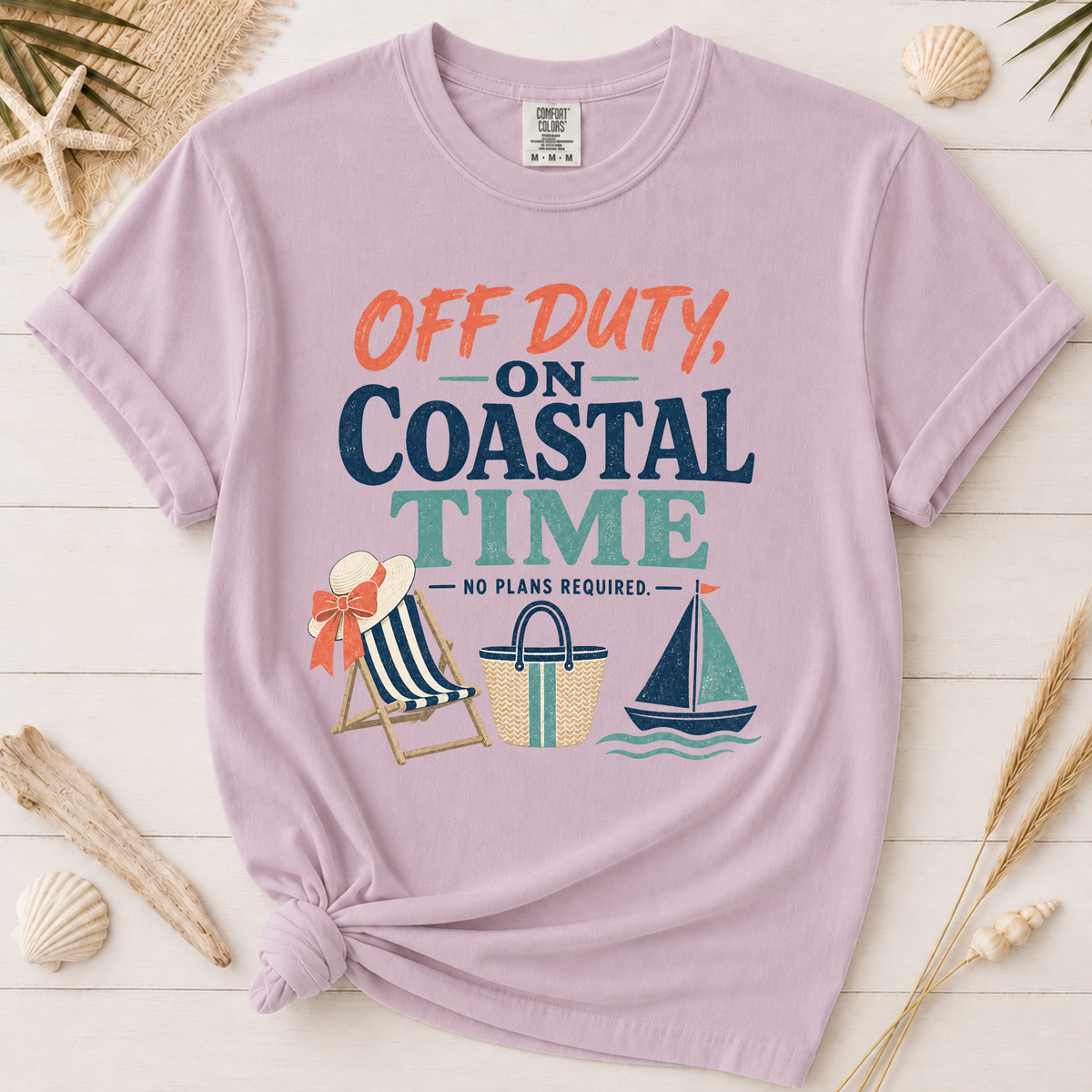 Off Duty on Coastal Time Girls’ Weekend Graphic Tee