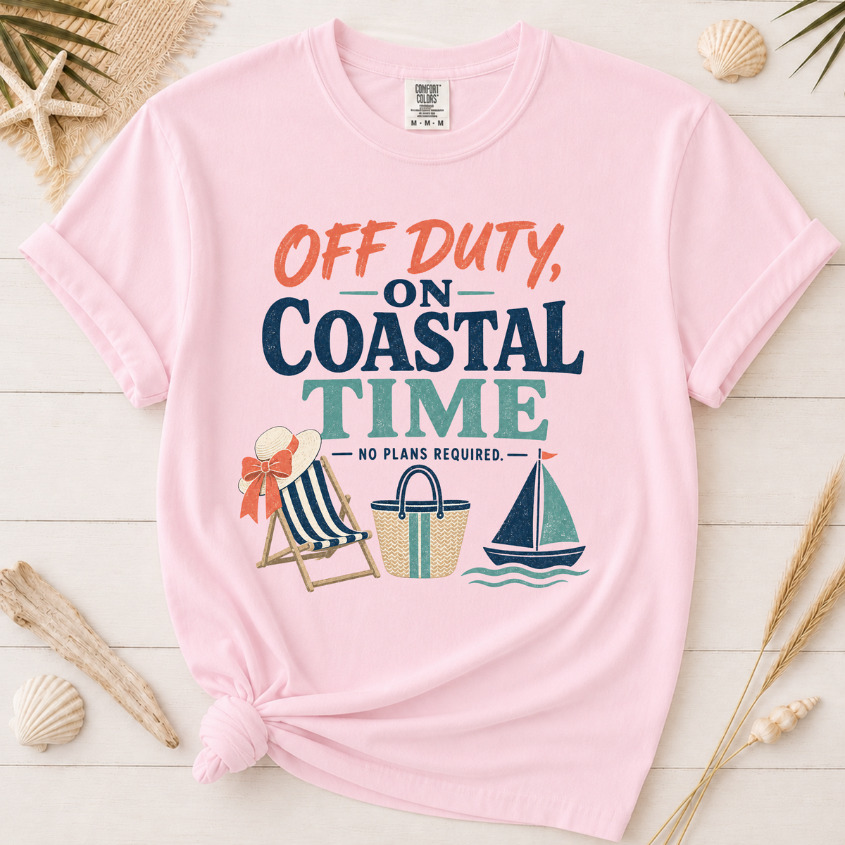 Off Duty on Coastal Time Girls’ Weekend Graphic Tee