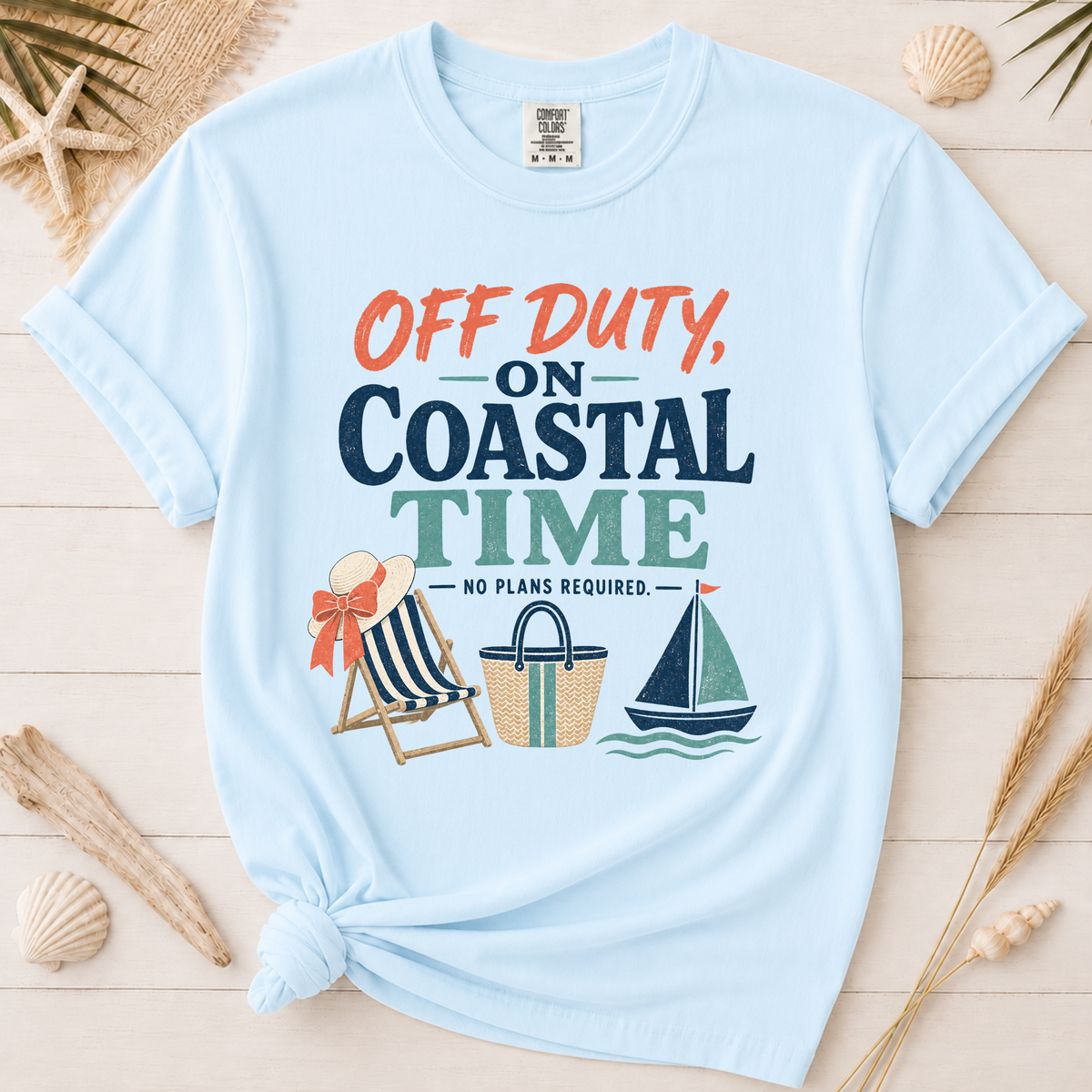 Off Duty on Coastal Time Girls’ Weekend Graphic Tee