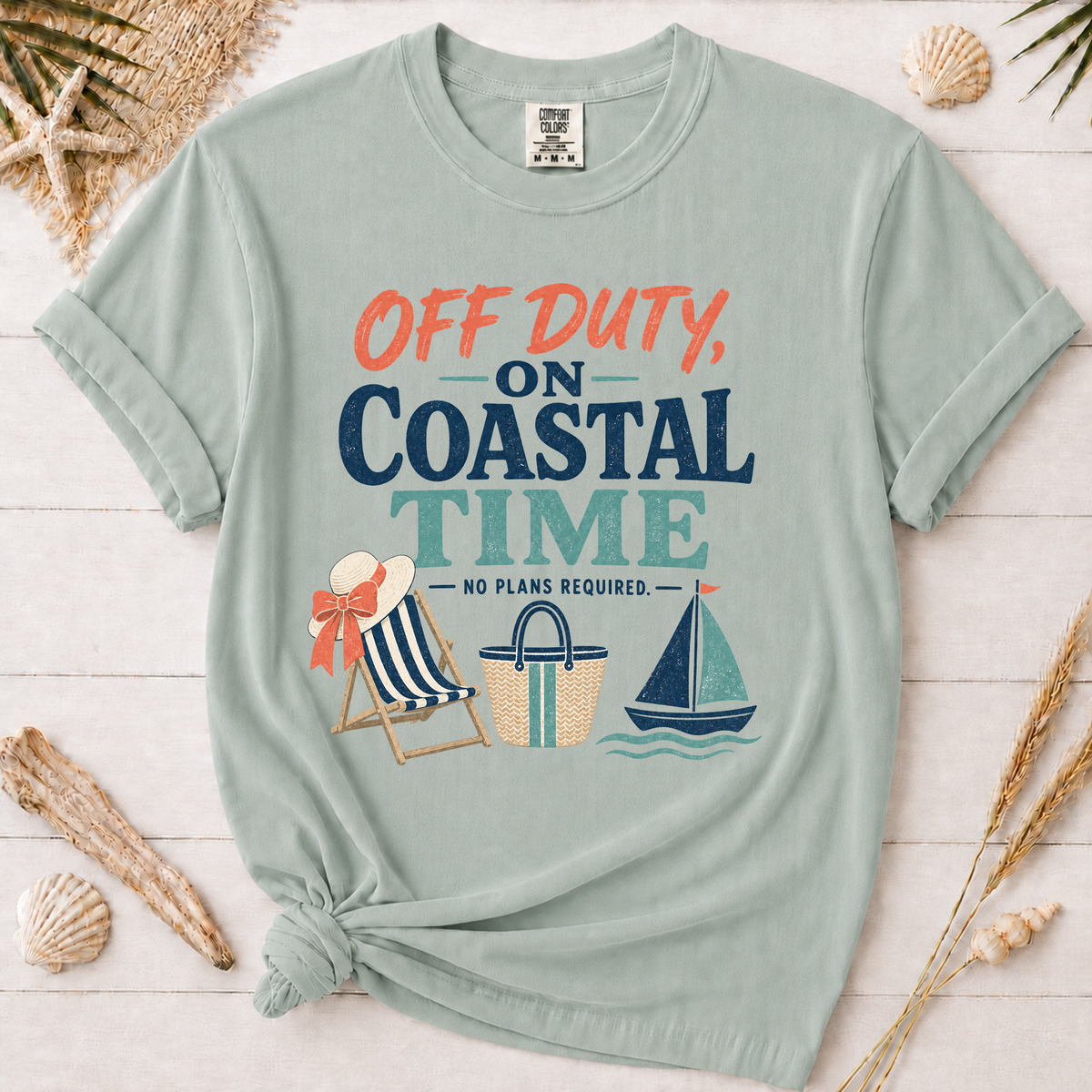 Off Duty on Coastal Time Girls’ Weekend Graphic Tee