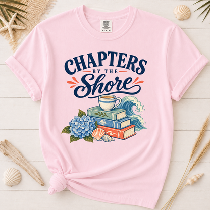 Chapters by the Shore Beach Reading Graphic Tee