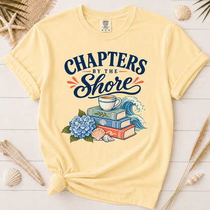Chapters by the Shore Beach Reading Graphic Tee
