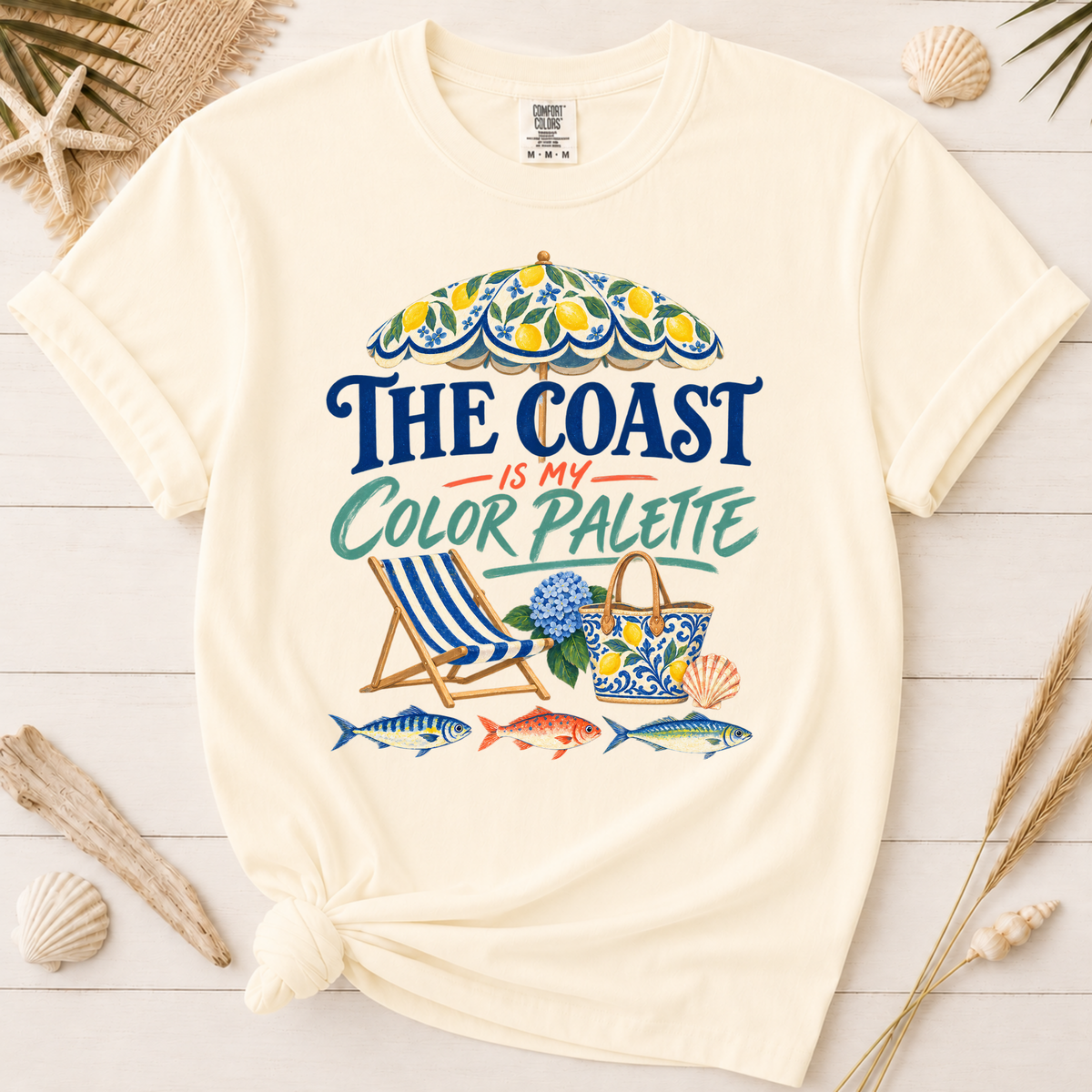 Currently Out of Office Into the Blue Girls’ Trip Graphic Tee