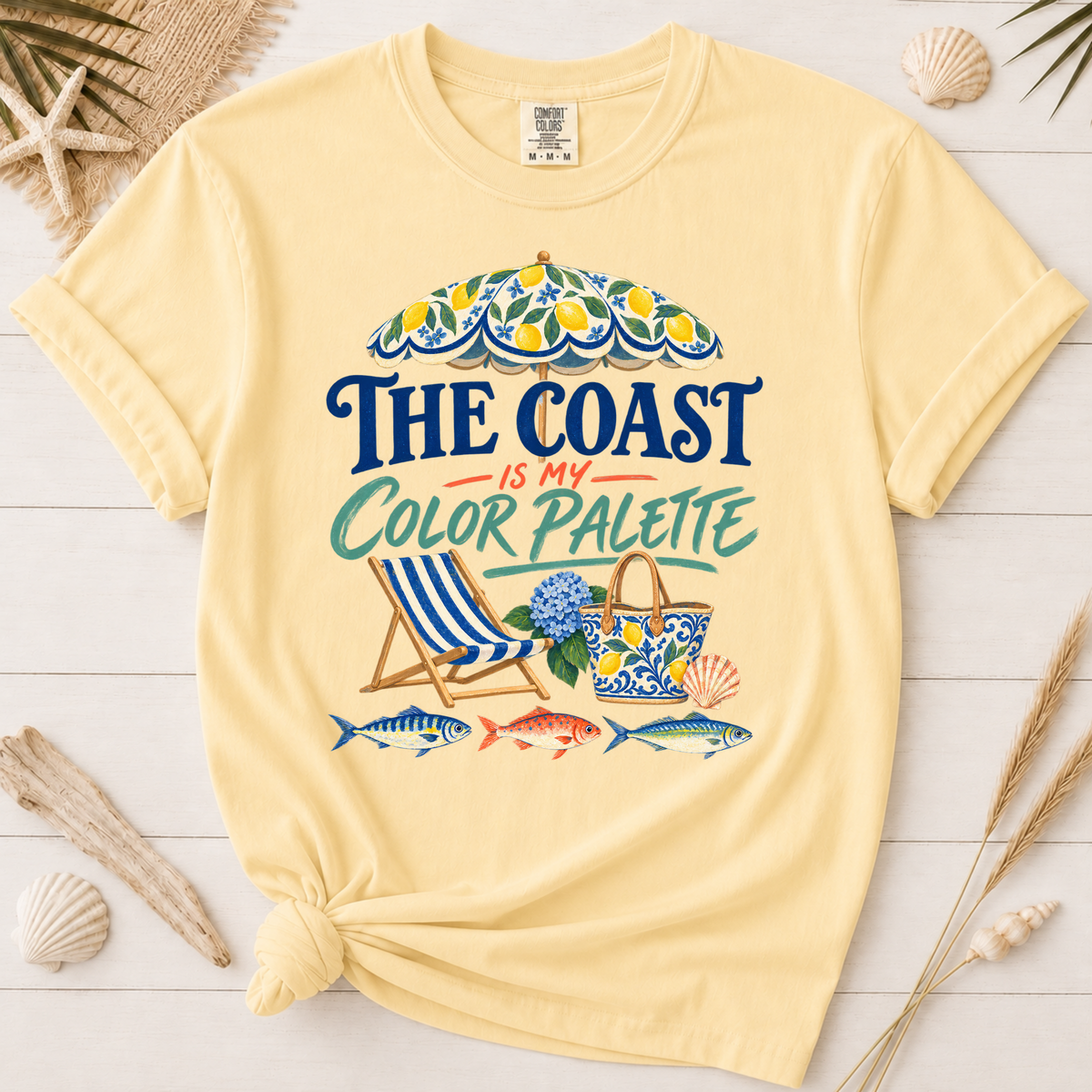 Currently Out of Office Into the Blue Girls’ Trip Graphic Tee