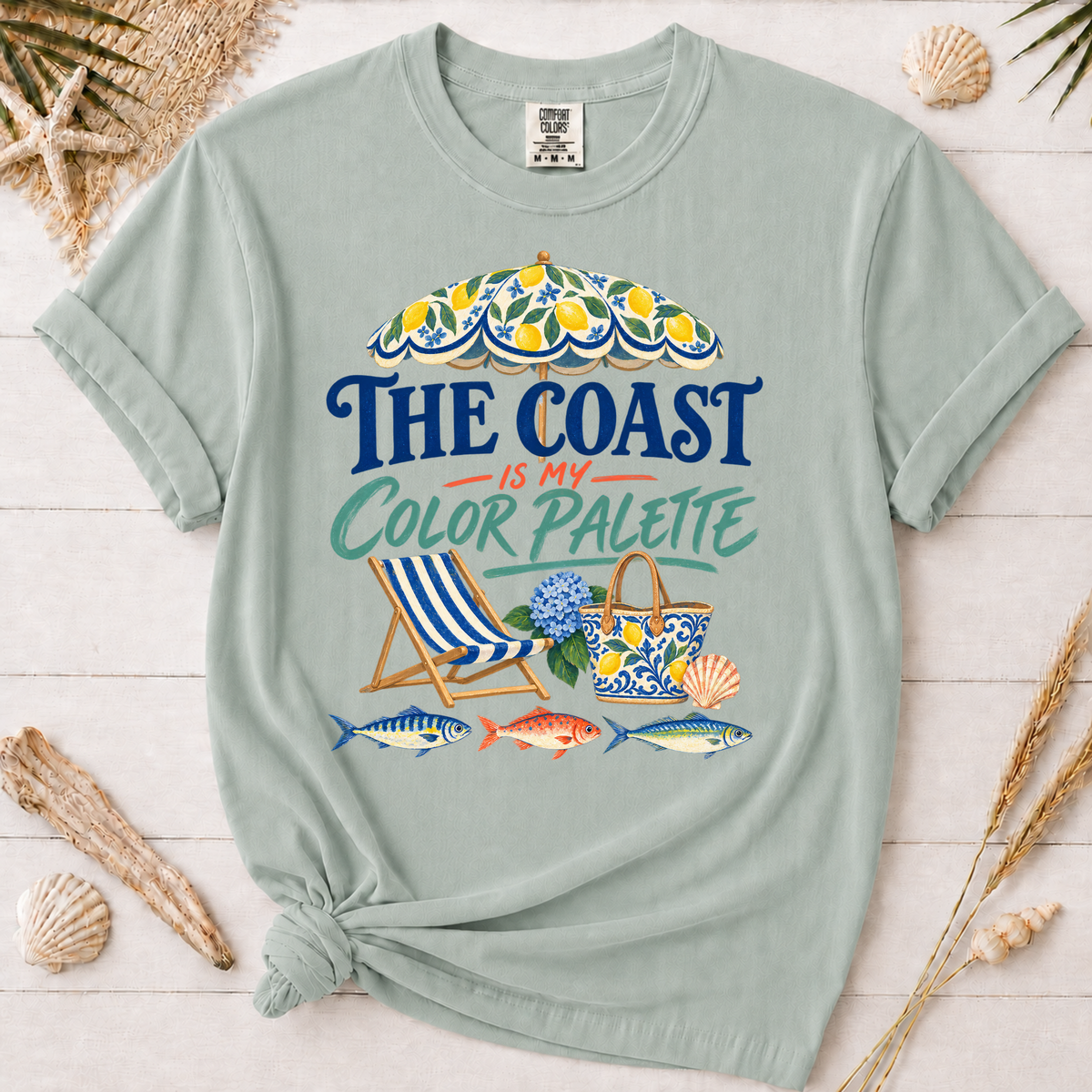 Currently Out of Office Into the Blue Girls’ Trip Graphic Tee