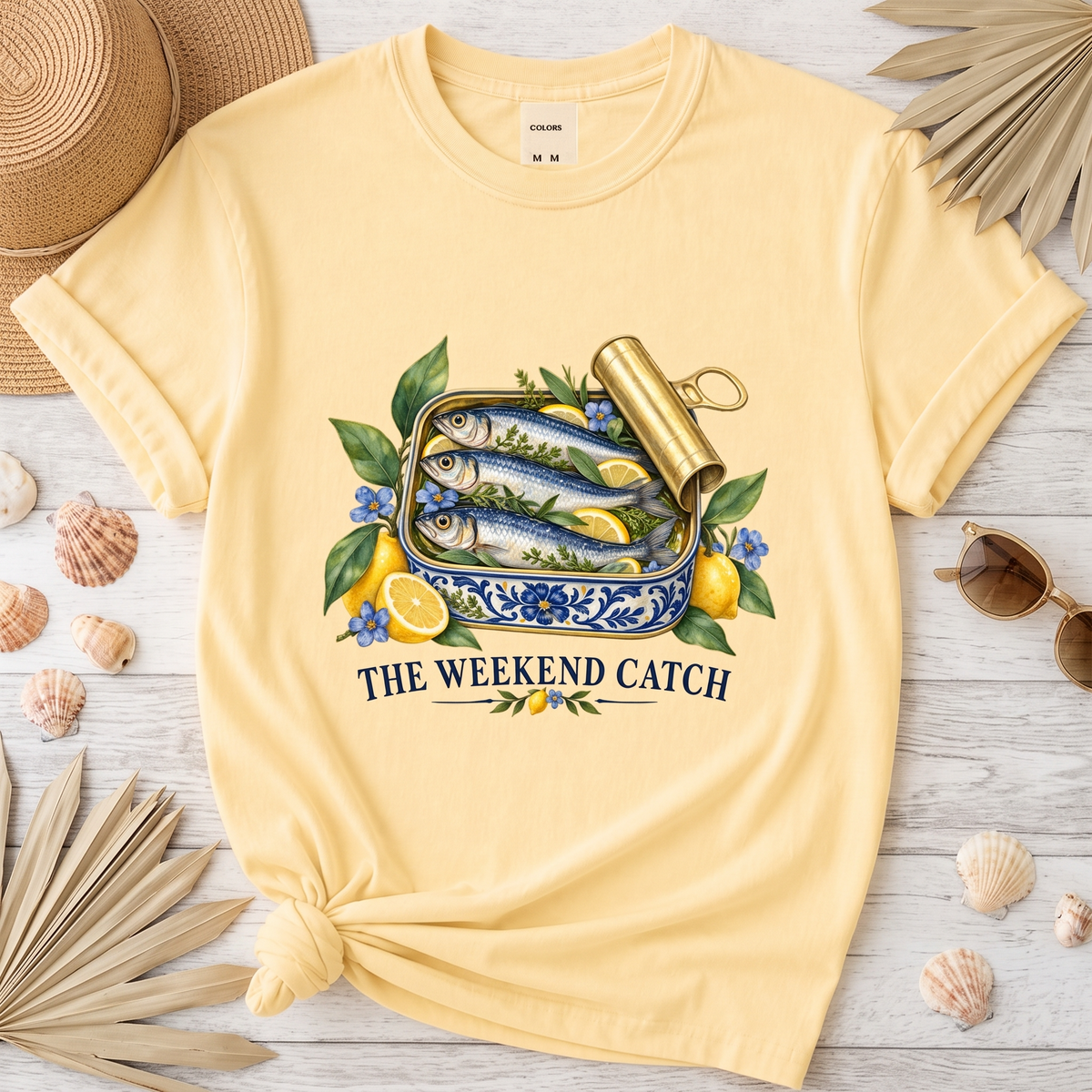 The Weekend Catch Sardine Graphic Tee