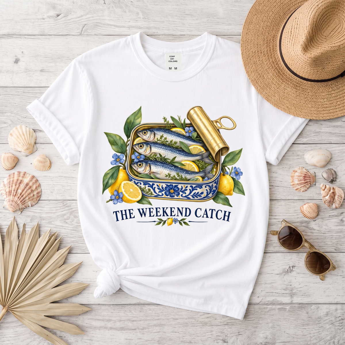 The Weekend Catch Sardine Graphic Tee