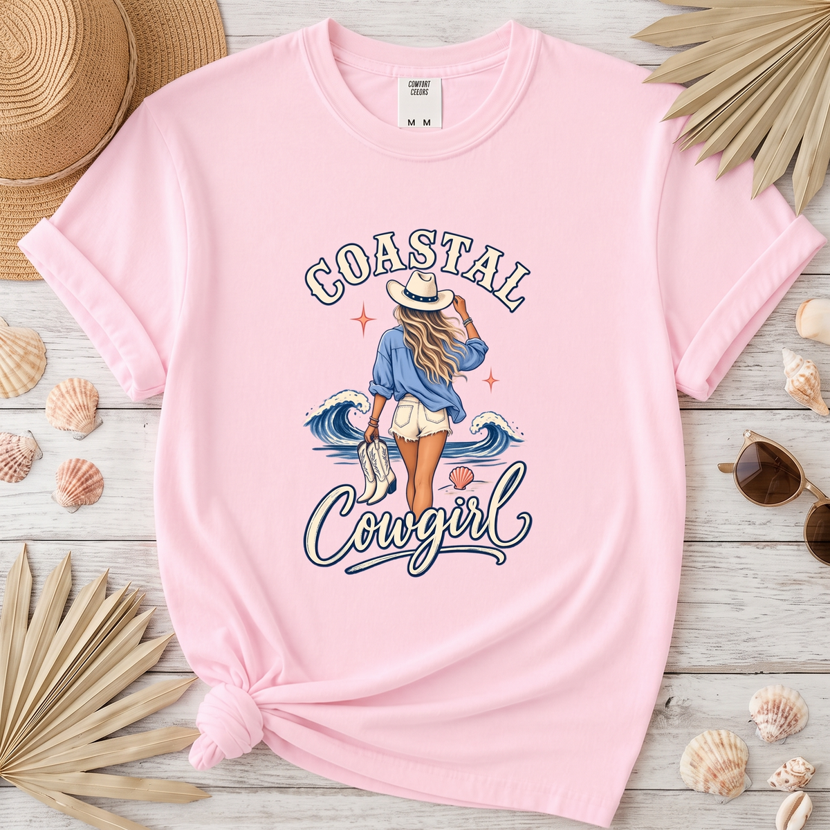 Coastal Cowgirl Era Western Beach Graphic Tee