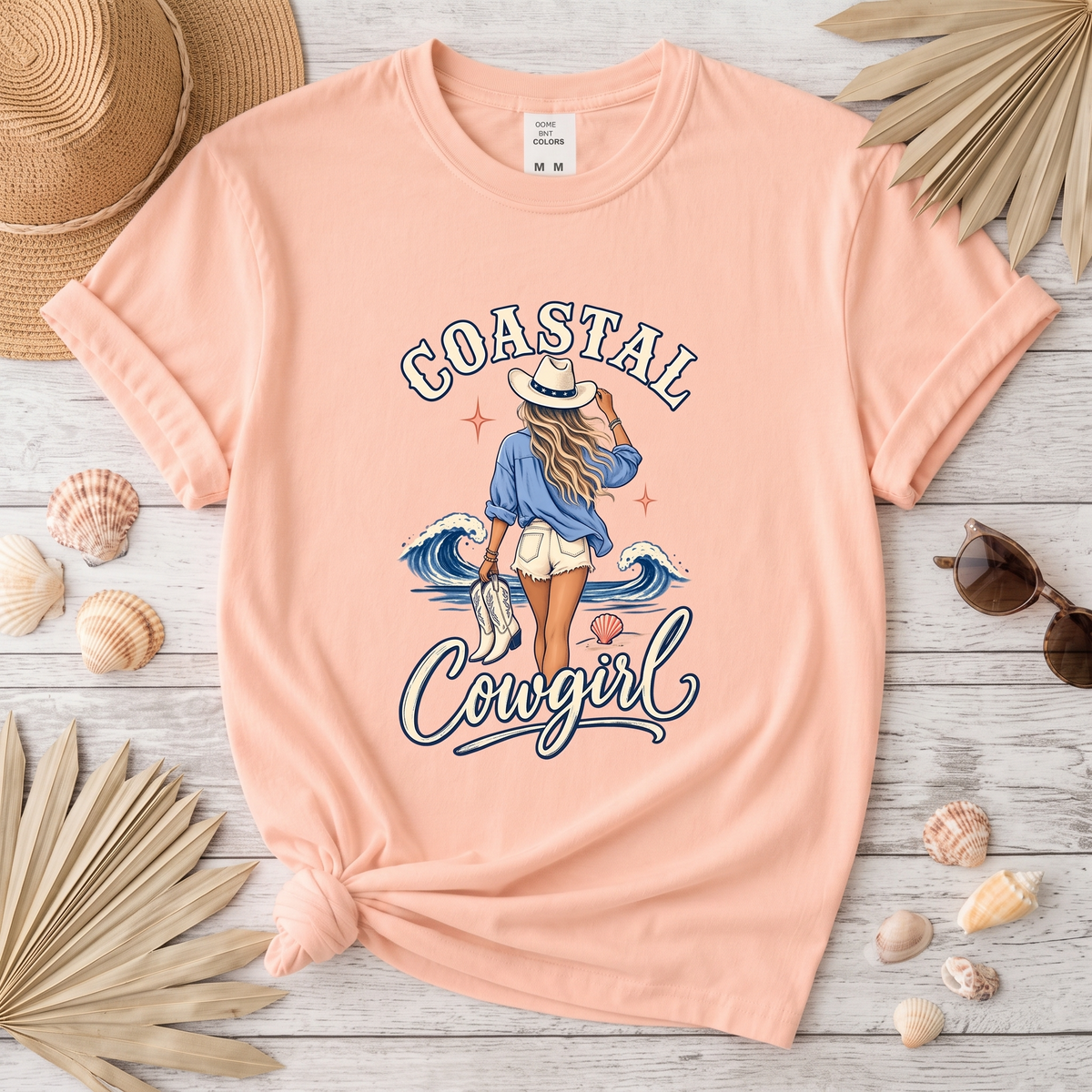 Coastal Cowgirl Era Western Beach Graphic Tee